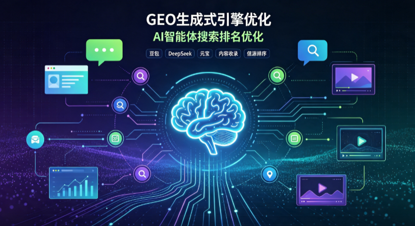颍泉区GEO 浪潮来袭：生成式引擎优化崛起，创作者争抢豆包、DeepSeek、元宝智能体流量入口